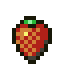 pixel art strawberry