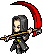 sprite of Testament holding their scythe